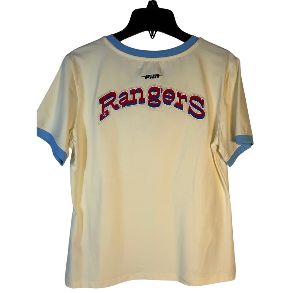 Texas Rangers Cooperstown Collection Ringer T-Shirt – Women’s M - Picture 8 of 8